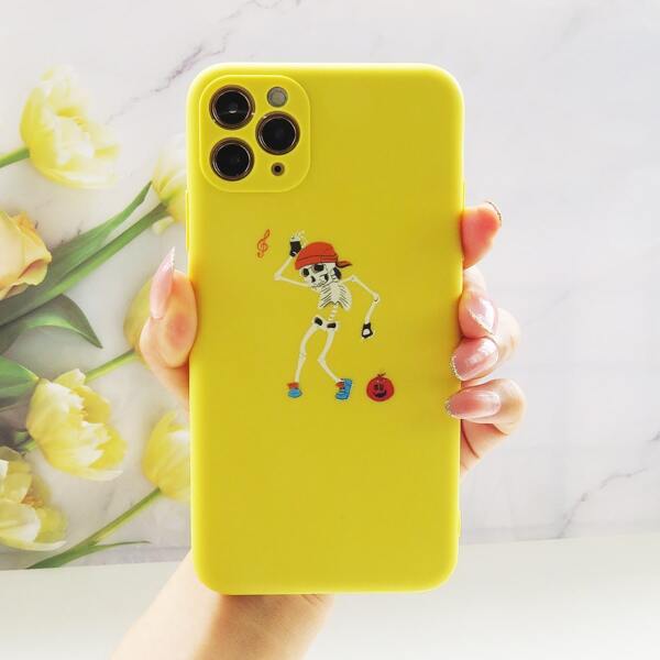 

Cartoon Skeleton Phone Case, Multicolor