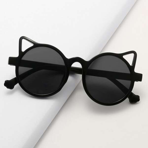 

Kids Ear Decor Sunglasses, Black