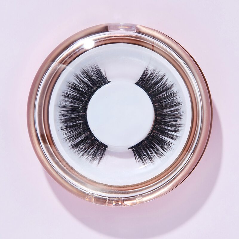 

1pair Fake Eyelashes, Black