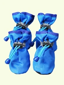 4入組透氣寵物鞋子