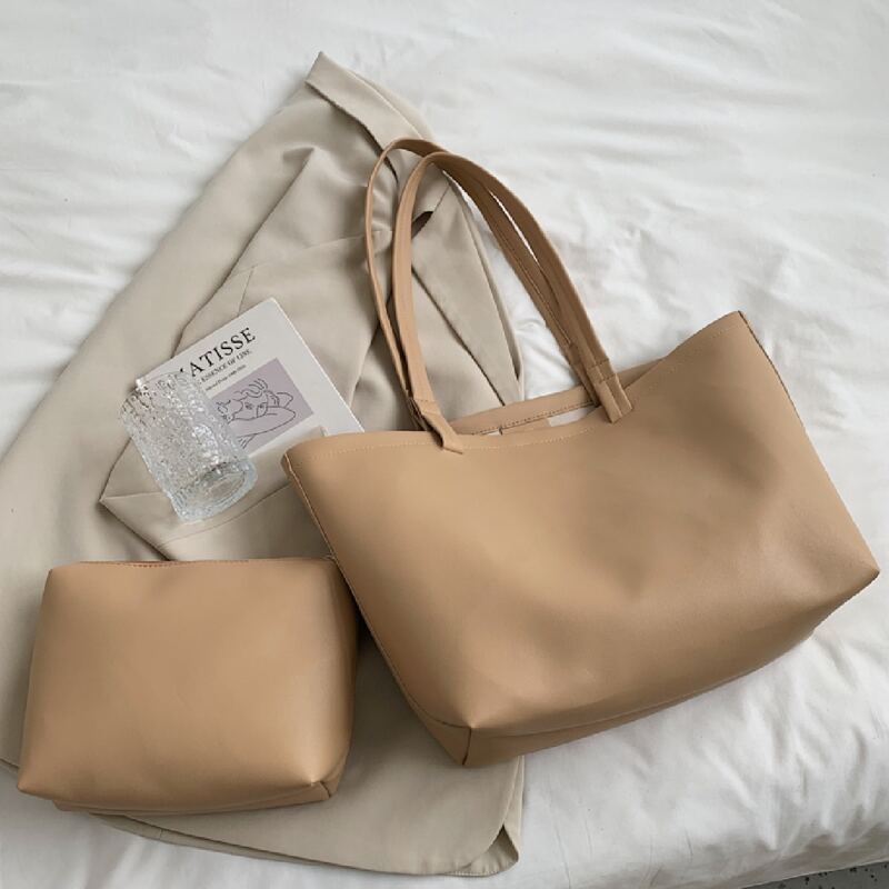 

Minimalist Tote Bag, Khaki
