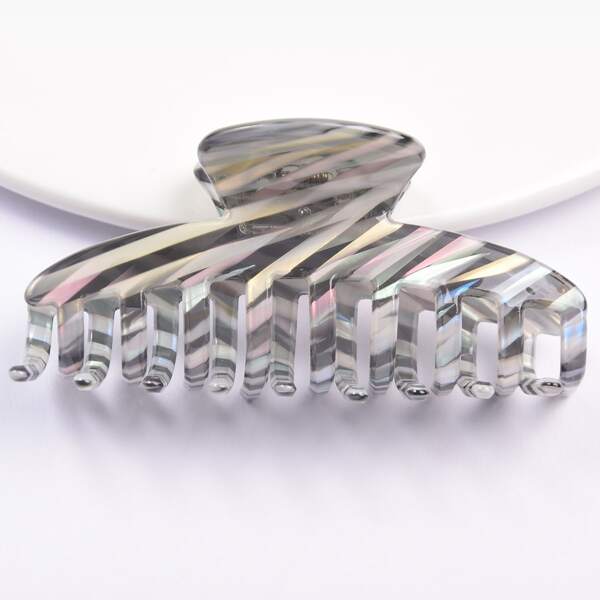 

Striped Hair Claw, Multicolor