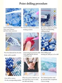 1pc DIY Diamond Mandala Bookmark - Multicolor - View 6