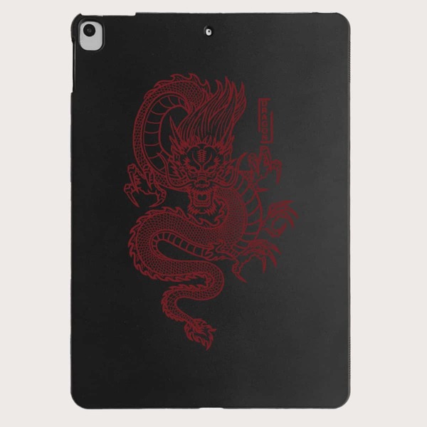 

Чехол с рисунком китайского дракона для iPad, Чёрный