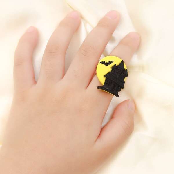 

Toddler Girls Halloween Ring, Multicolor