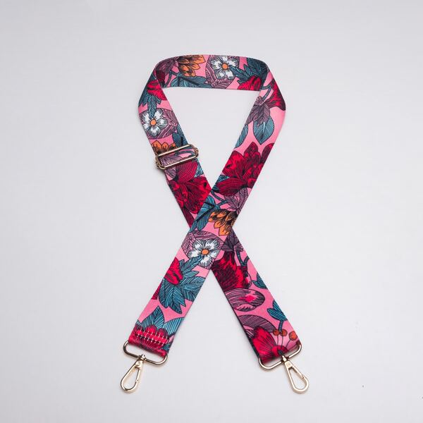 

Floral Graphic Bag Charm, Multicolor