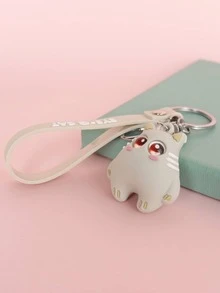 Llavero con dibujos animados colgante - Multicolor - Ver 2