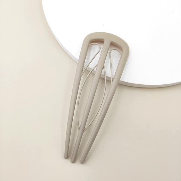 

Minimalist Hair Pin, Light grey