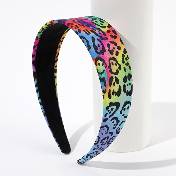 

Leopard Hair Hoop, Multicolor