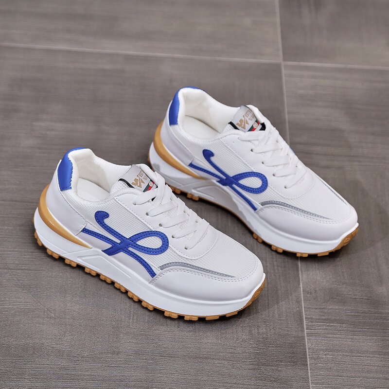 

Lace Up Front Sneakers, White