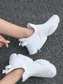 極簡主義套穿鞋 - 白色 - 查看 4