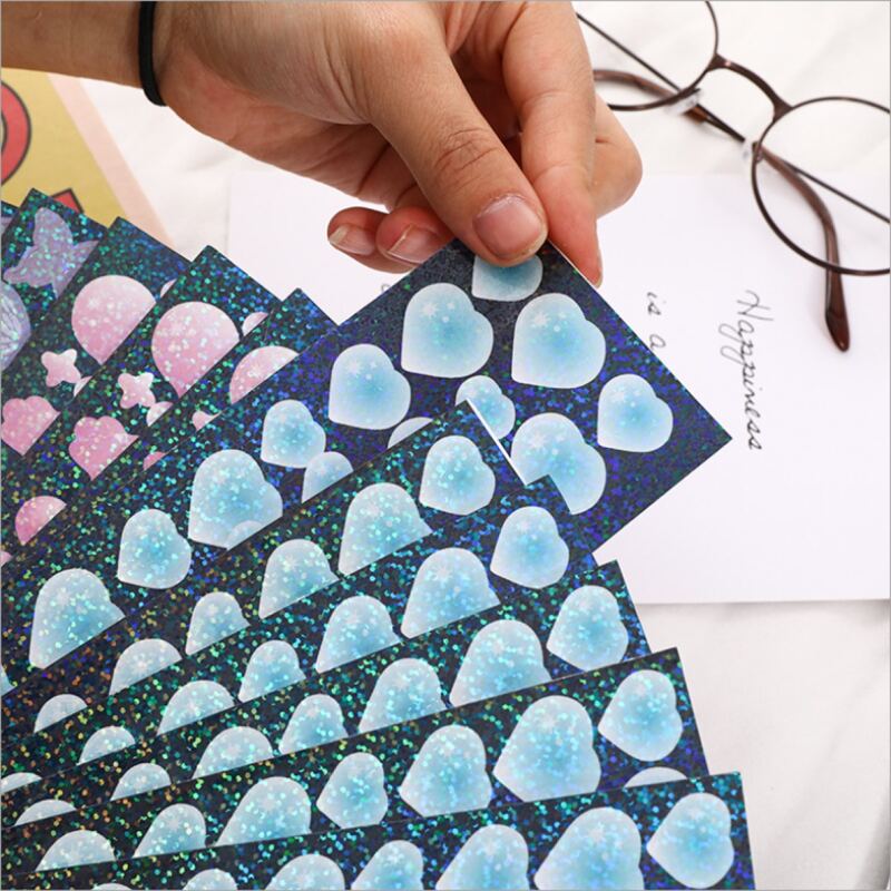 

2pcs Mixed Pattern Random Sticker, Multicolor