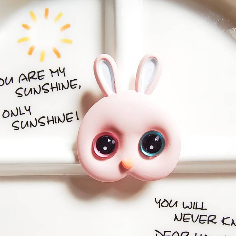 

Cartoon Rabbit Bag Charm, Pink