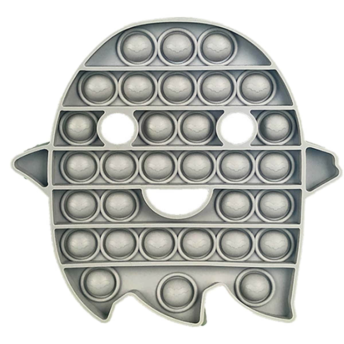

Halloween Ghost Shaped Push Pop Bubble, Grey