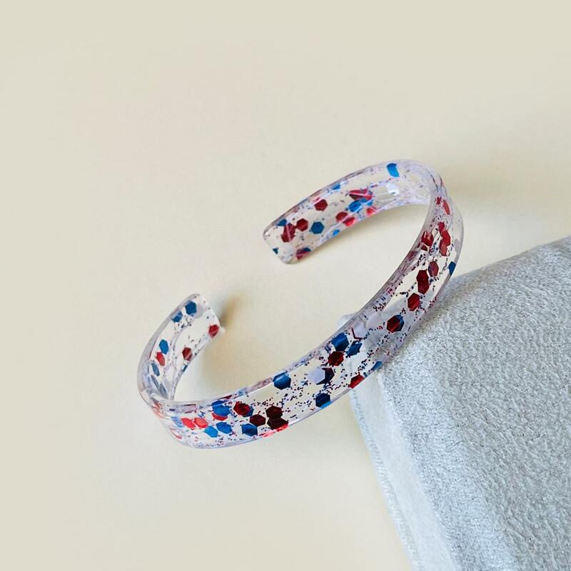 

Graphic Cuff Bracelet, Multicolor