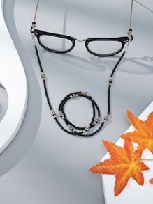 2入組串珠眼鏡鏈 - 彩色 - 查看 2