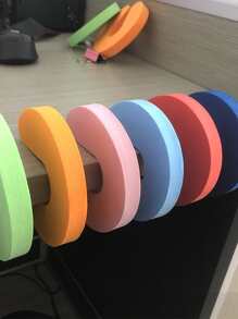 1pc Anti-Pinch Door Stopper Safety Door Card- Random Color - Multicolor - View 5