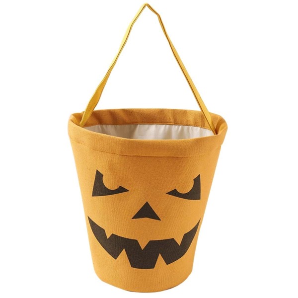 

Halloween Graphic Bucket Bag, Yellow