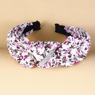 Flower Print Headband