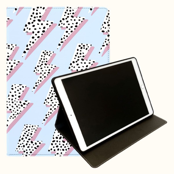 

Чехол с принтом молнии для iPad, Многоцветный