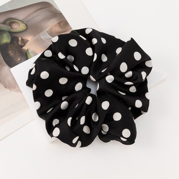 

Polka Dot Print Scrunchie, Multicolor