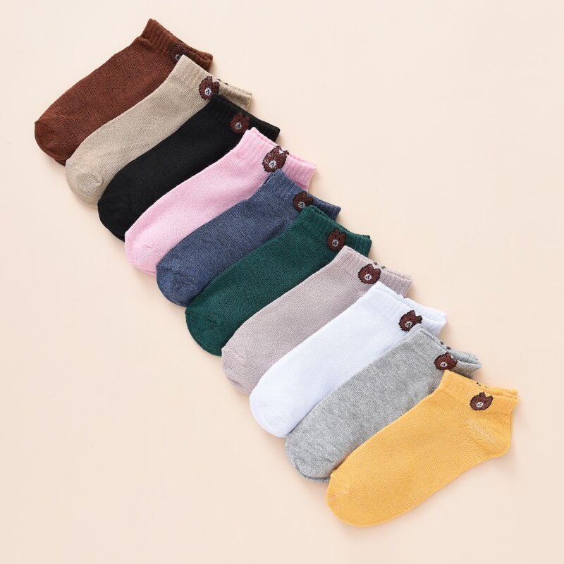 

10pairs Guys Cartoon Graphic Socks, Multicolor