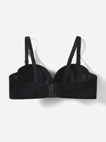 Sujetador simple con aro - Negro - Ver 2