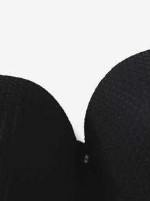 Sujetador simple con aro - Negro - Ver 4