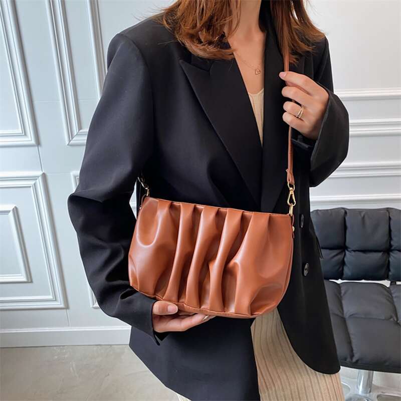 

Minimalist Crossbody Bag, Brown