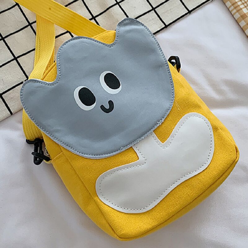 

Flower Graphic Crossbody Bag, Yellow