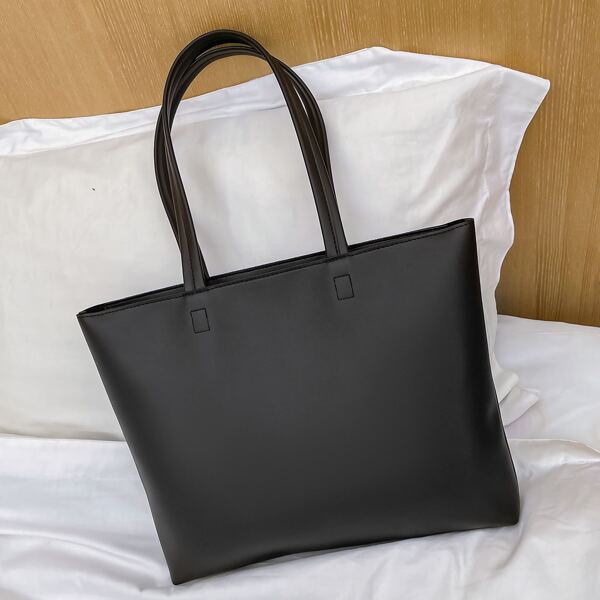 

Minimalist Tote Bag, Black