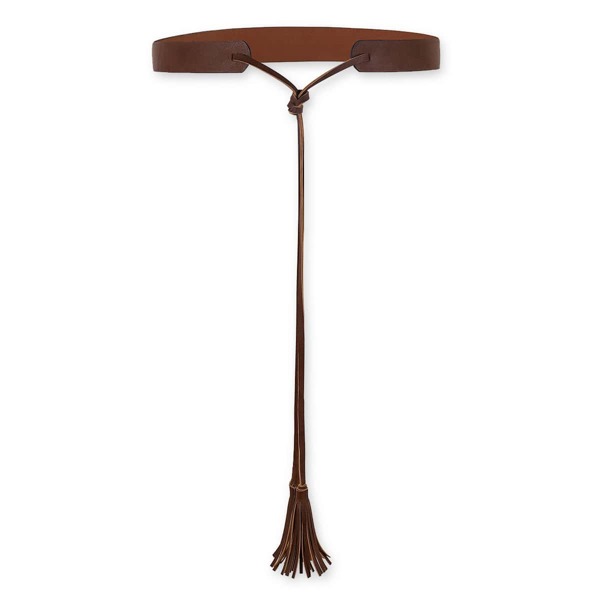 

Tassel Decor Belt, Brown