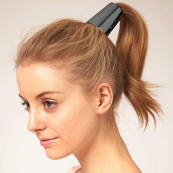 

Metal Decor Hair Tie, Black