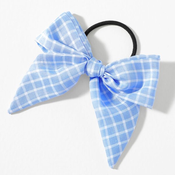 

Plaid Bow Decor Hair Tie, Multicolor