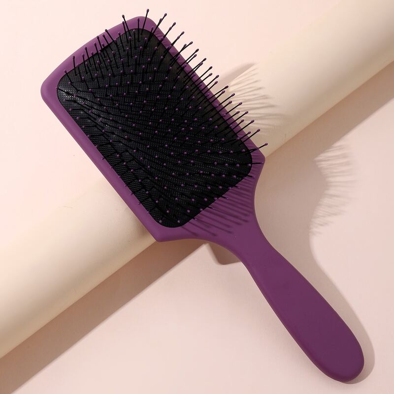 

1pc Minimalist Hair Brush, Purple