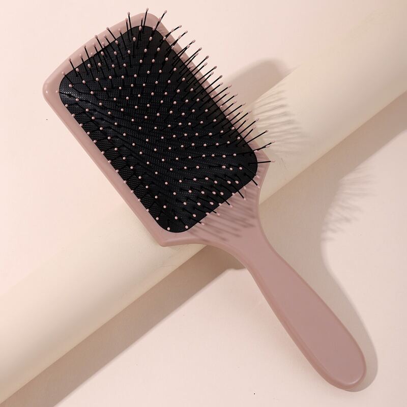 

1pc Minimalist Hair Brush, Dusty pink