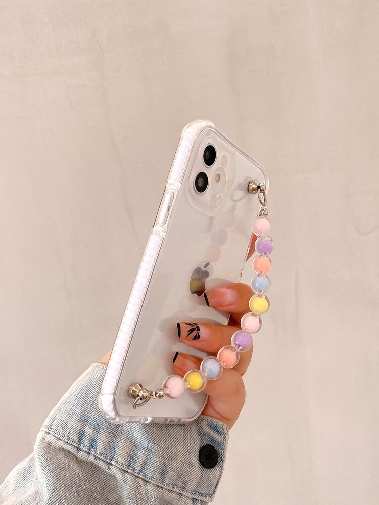 Hand Strap Clear Phone Case - Clear - View 2
