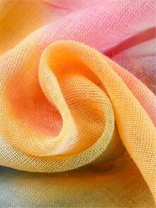 Tie Dye Scarf - Multicolor - View 2