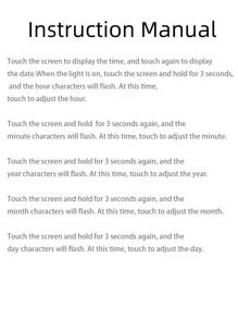 Christmas Gift Box Decor Electronic Watch - Green - View 4