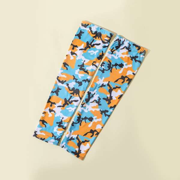 

Men Simple Arm Sleeves, Multicolor
