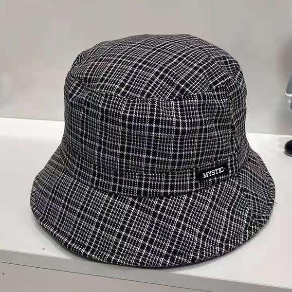 

Plaid Pattern Bucket Hat, Multicolor