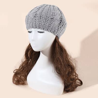Solid Knit Beret