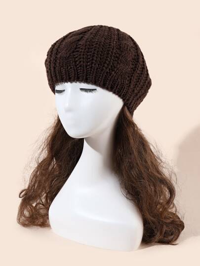 Solid Knit Beret