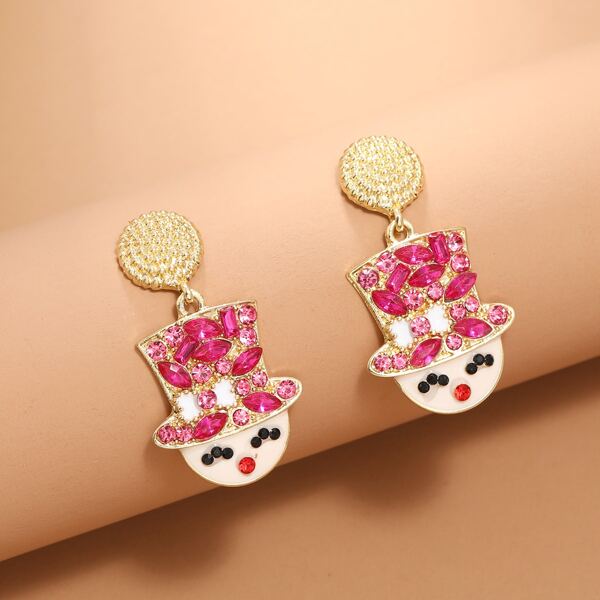 

Figure Graphic Drop Earrings, Multicolor