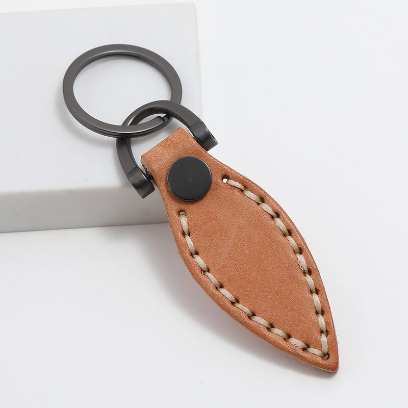 

Guys PU Keychain, Brown