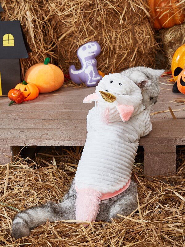 2025 New Halloween Unicorn Pet Costume, Pet Specialty Apparel Halloween Halloween Costumes