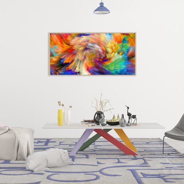 

Graphic Print DIY Diamond Unframed Painting, Multicolor