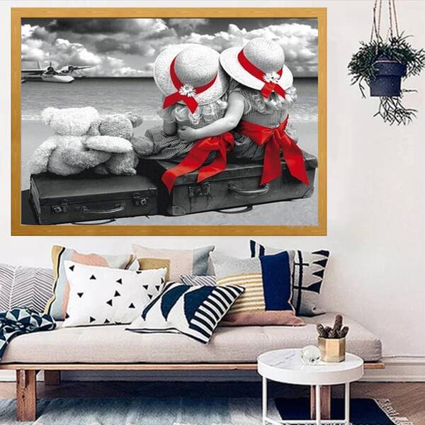 

Figure Graphic DIY Diamond Painting Without Frame, Multicolor