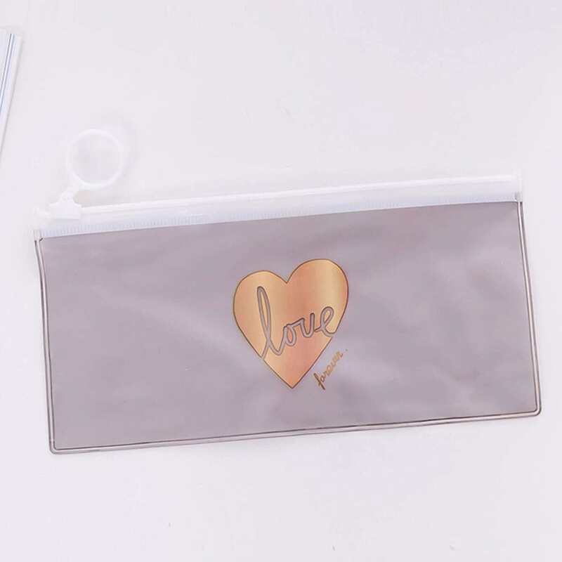 

1pc Letter Graphic Random Pencil Bag, Multicolor
