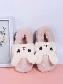 Zapatillas con diseño de dibujos animados - Rosa - Ver 3